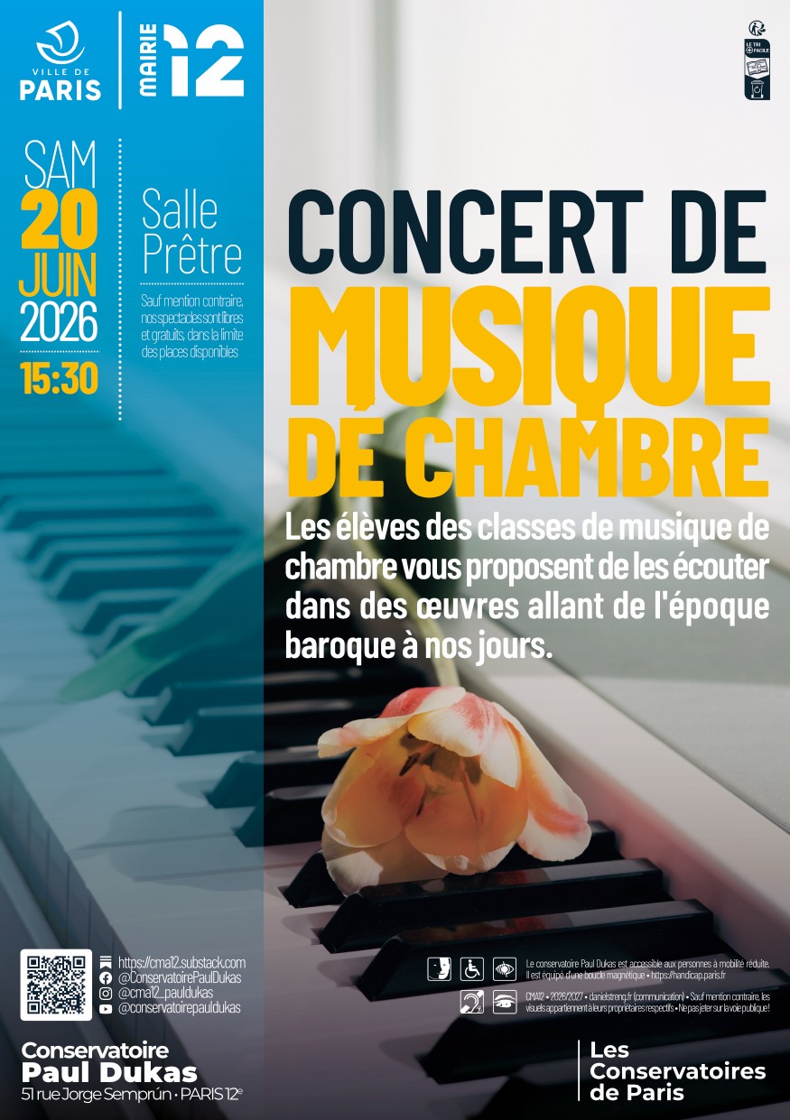 Concert de musique de chambre