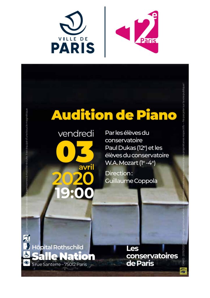 audition piano a5v